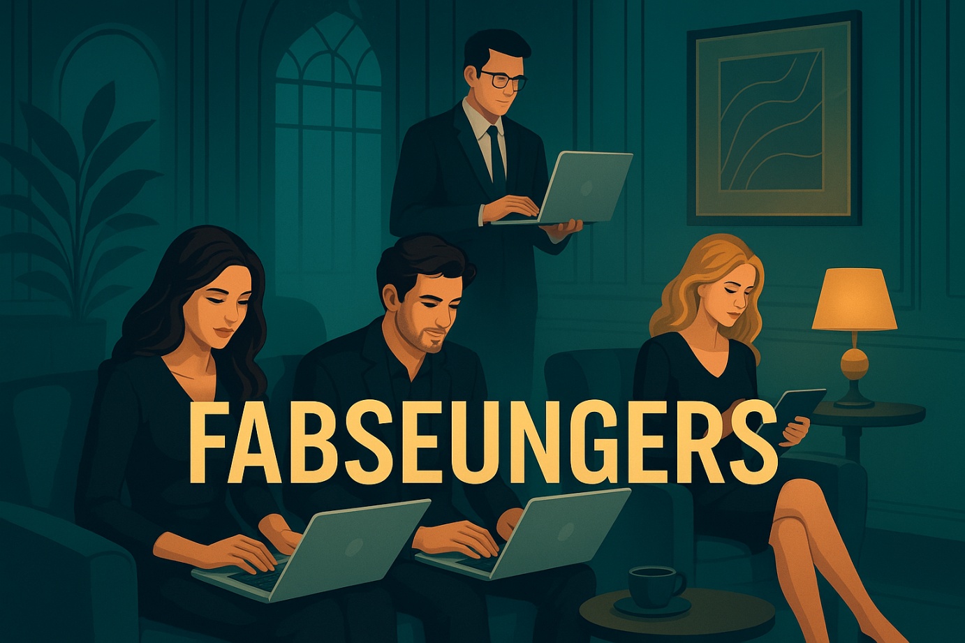 Fabseungers concept representing creativity, digital identity, and online community