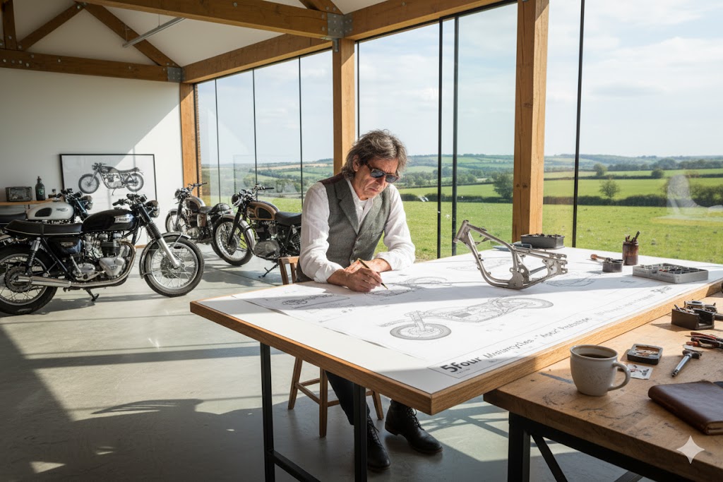 Guy Willison illness, career, and custom motorcycles – expert British bike designer featured on Headlineman.co.uk