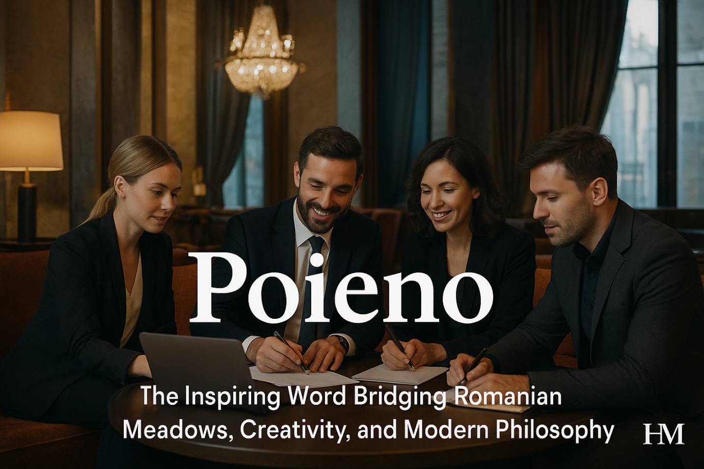 Poieno word meaning and origins symbolizing creativity, nature, and modern digital identity