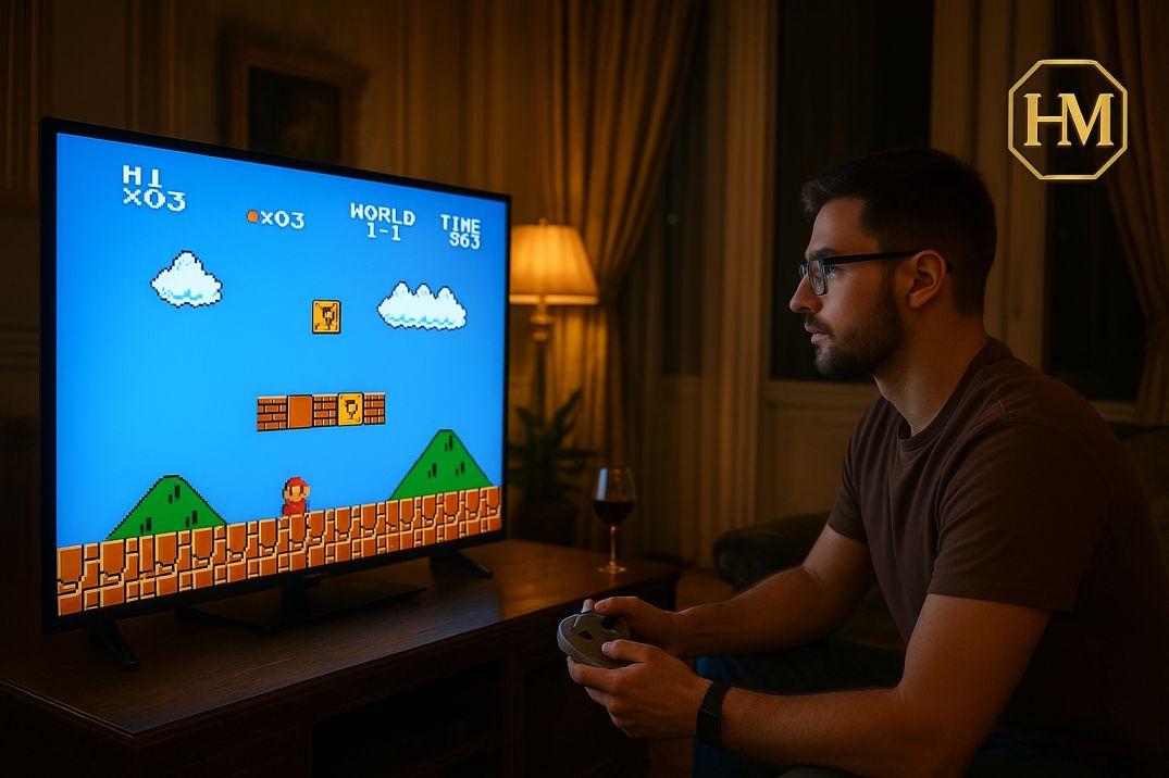 Console TheGameArchives digital library for classic games on Headlineman.co.uk