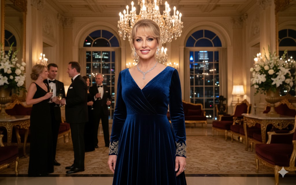 Portrait of Loralee Czuchna showing her blonde hair, hazel eyes, and graceful, private personality