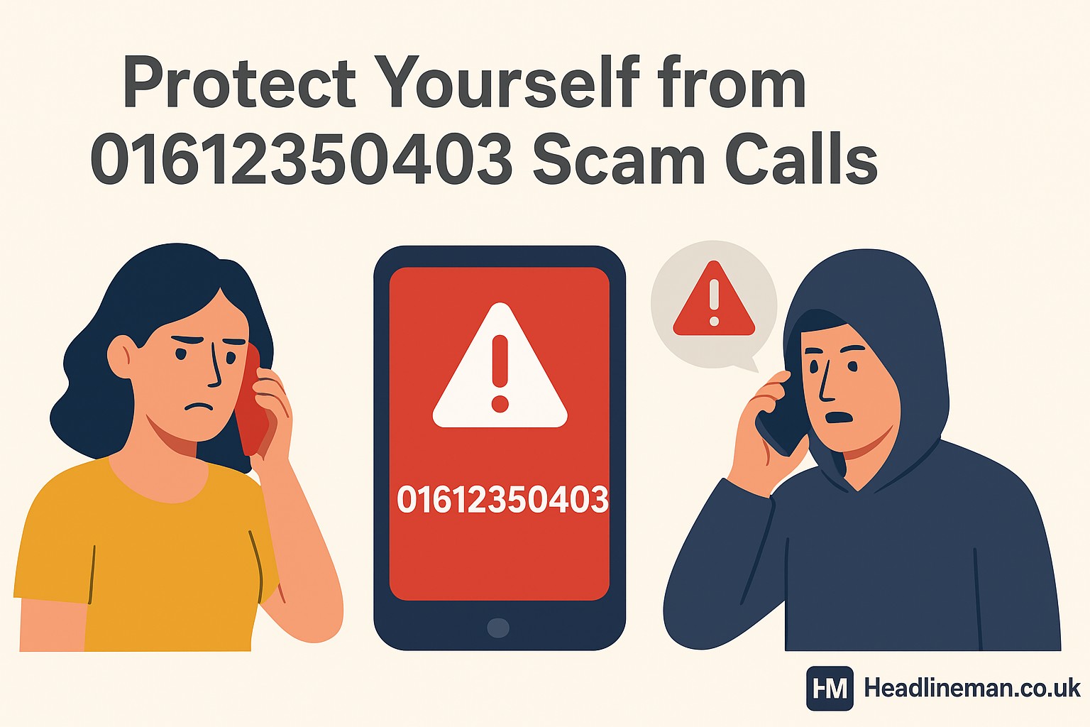 Protect Yourself from 01612350403 Scam Calls – Headlineman.co.uk