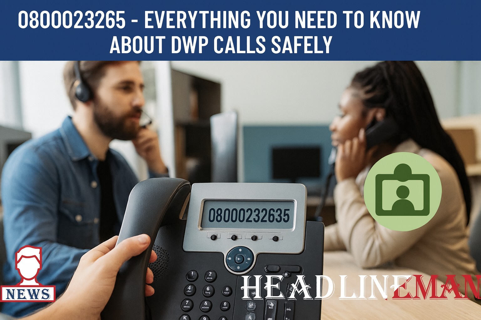 Official DWP Call 08000232635 – How to Safely Manage Benefits | Headlineman.co.uk