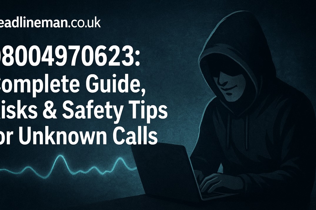 Detailed overview of 08004970623 calls with safety tips - Headlineman.co.uk