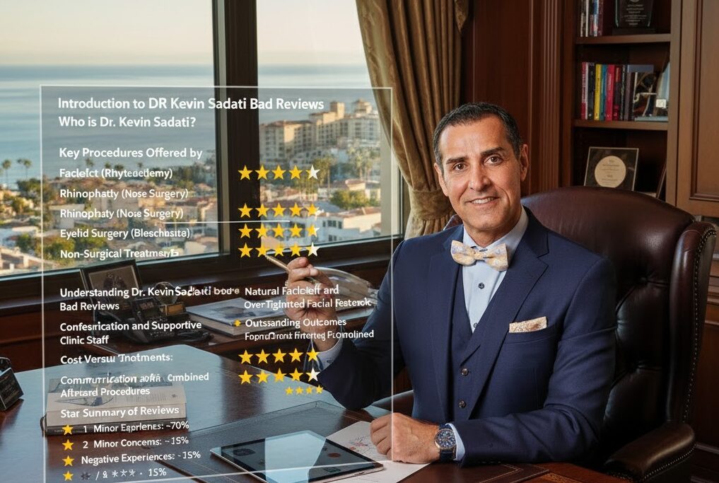 Dr Kevin Sadati Bad Reviews and Patient Insights | Headlineman.co.uk ⭐⭐⭐⭐⭐