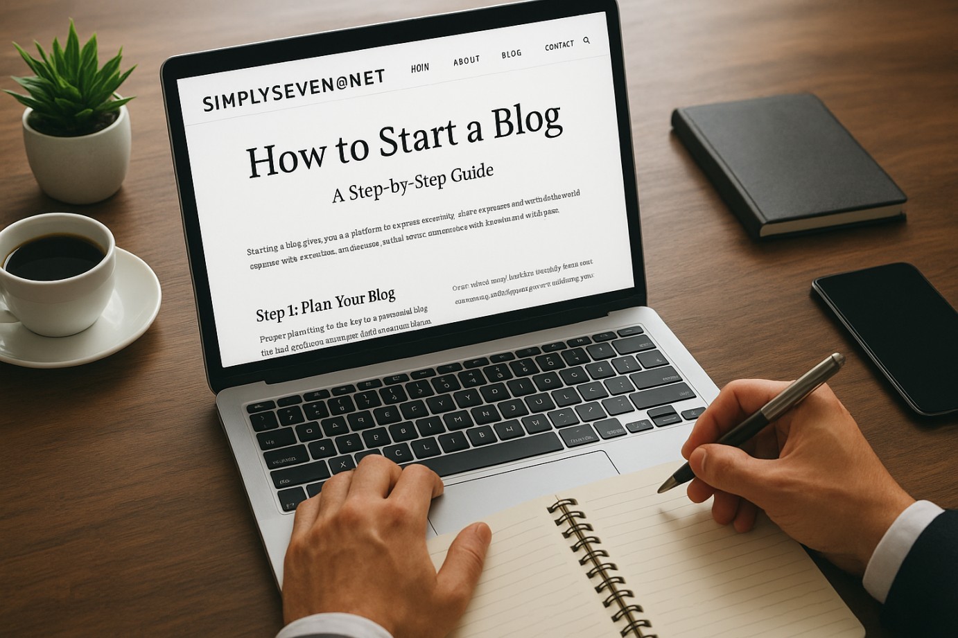 Beginner’s Guide to Start Blog SimplySeven@Net – Headlineman.co.uk
