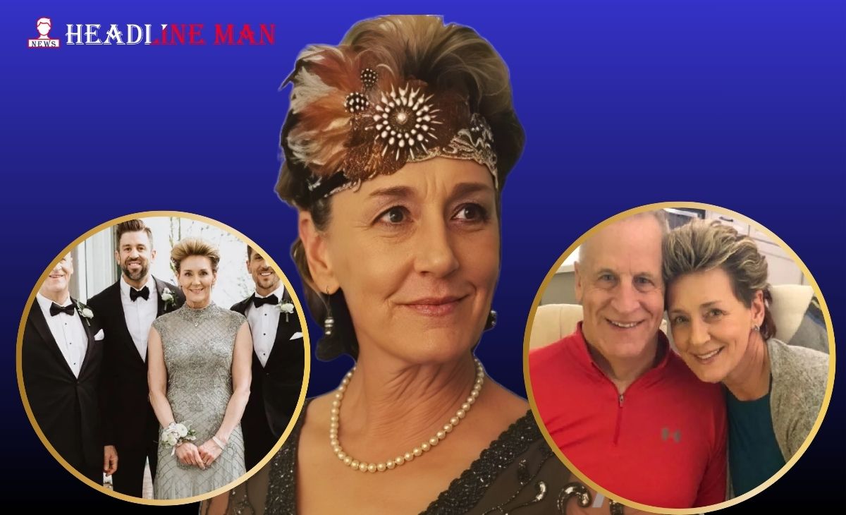 Portrait of Darla Leigh Pittman Rodgers, journalist turned healthcare manager and Aaron Rodgers' mom - Headlineman.co.uk