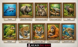 Top 10 Most Endangered Animals with Population & Country