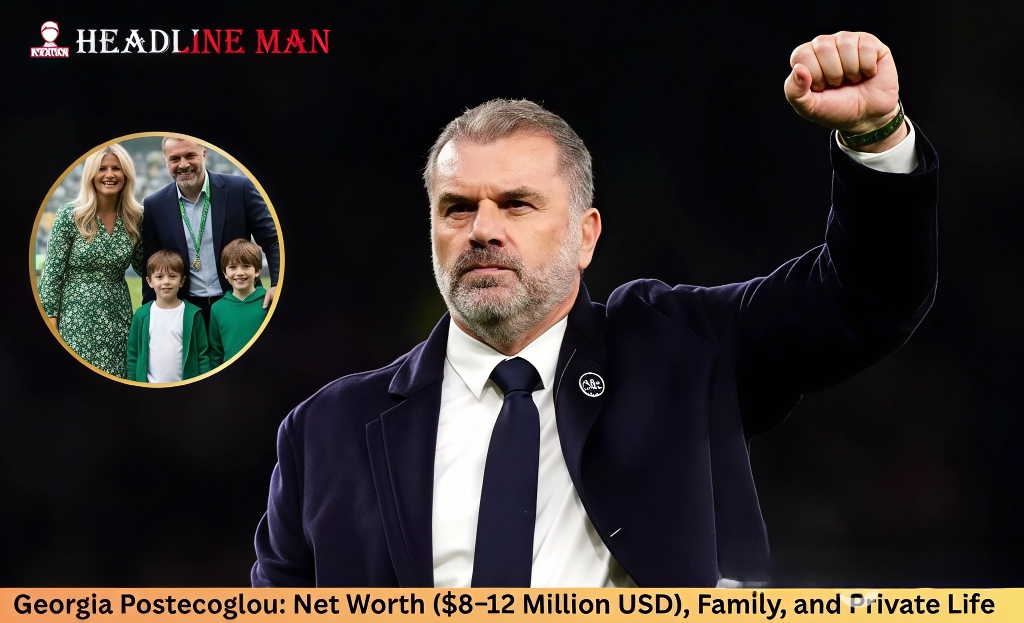 Georgia Postecoglou attending a football match, highlighting her private and family-focused life – Headlineman.co.uk