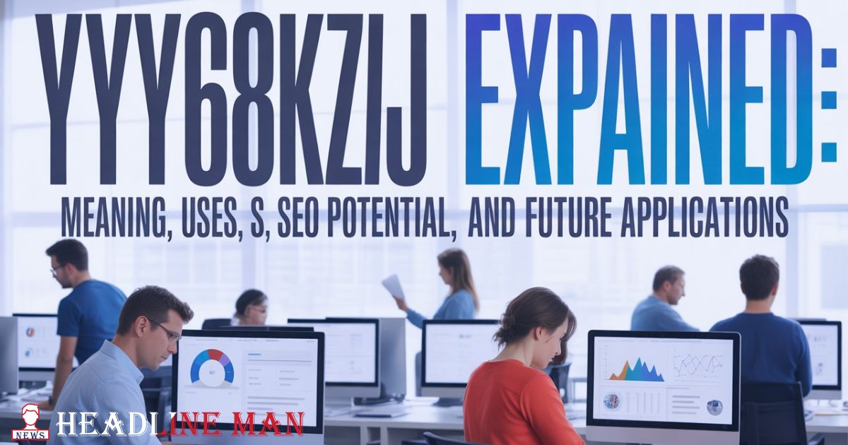 Visual representation of yy68kzj as a unique digital identifier and SEO tool – Headlineman.co.uk